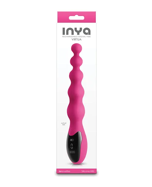 Inya Vibrators Inya Virtual Rechargeable Silicone Vibrator Pink Inya Vibrators Inya Virtual Rechargeable Silicone Vibrator Pink