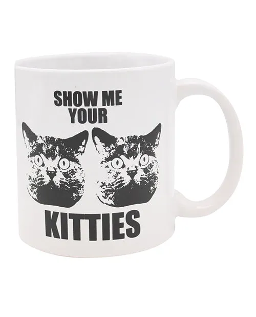 Island Dogs Vibrators Attitude Mug Show Me Your Kitties 22 oz