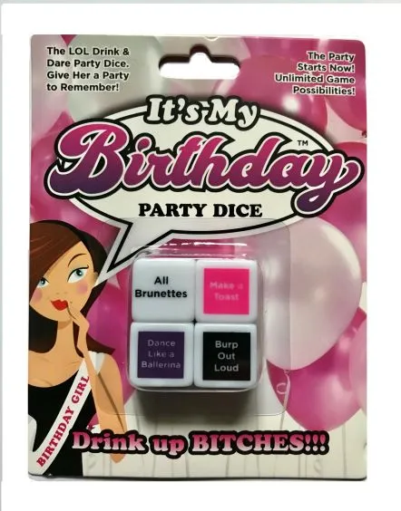 Its My Birthday Dice SimpleeDiscreet Vibrators
