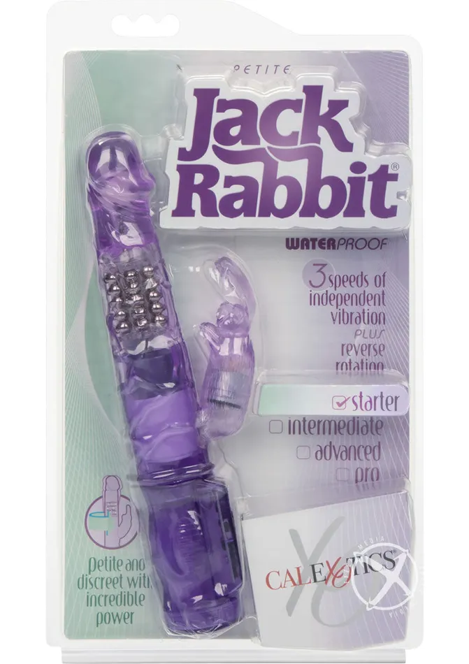 Jack Rabbit Vibrators Petite Jack Rabbit Vibrator Waterproof 475in Purple
