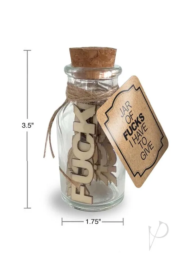 Jar of Fuck I have to Give 15 Each per Jar Candyprints Party Anal