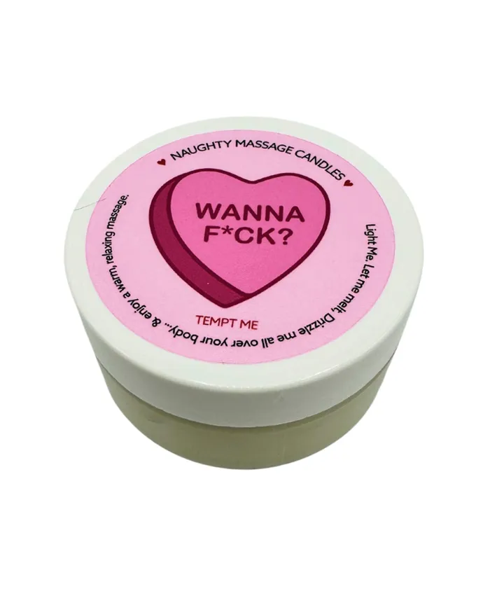 Kama Sutra Valentines Mini Massage Candle 1oz Wanna Fck Kama Sutra Couples