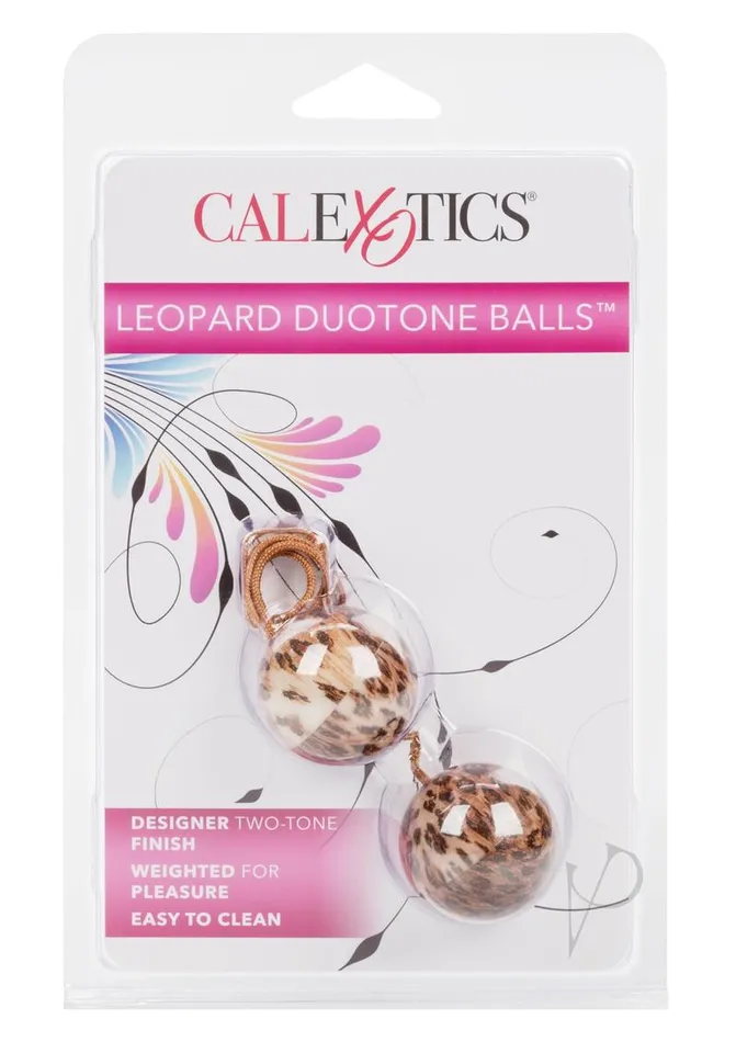 Kegel Female Sex Toys The Leopard Duotone Kegel Balls Animal Print
