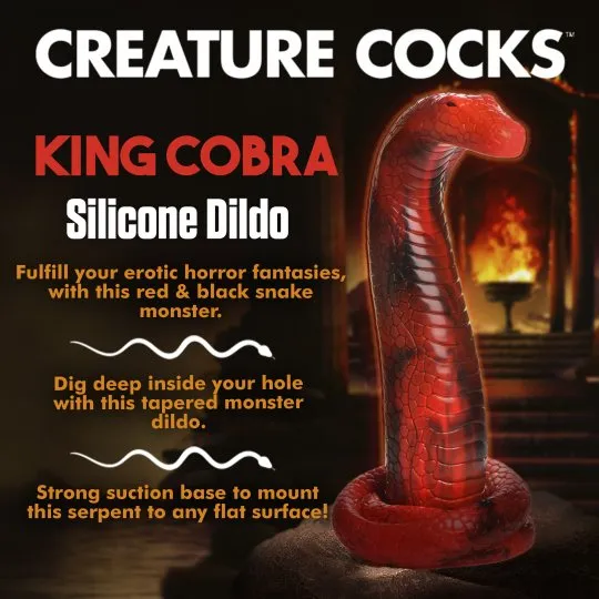 King Cobra Silicone Dildo Creature Cocks Dildos