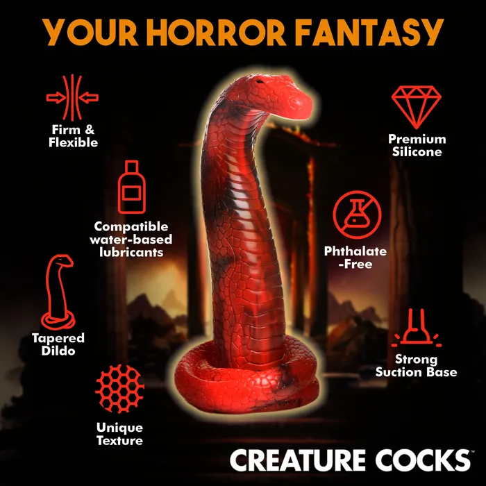 King Cobra Silicone Dildo Creature Cocks Dildos