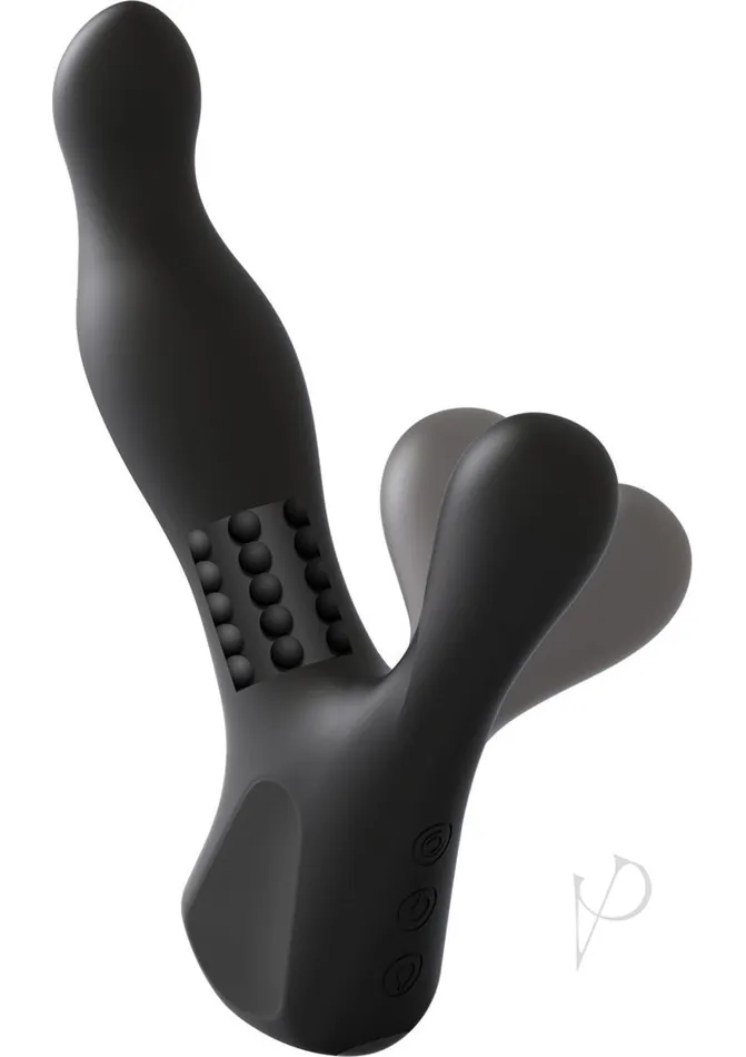 Kink Anal Kink Ultimate Rim Job Rechargeable Silicone Vibrating Prostate Massager with Rotating Ridges Black Kink Anal Kink Ultimate Rim Job Rechargeable Silicone Vibrating Prostate Massager with Rotating Ridges Black