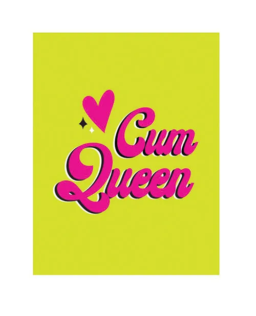 Kush Kards Vibrators Cum Queen Greeting Card