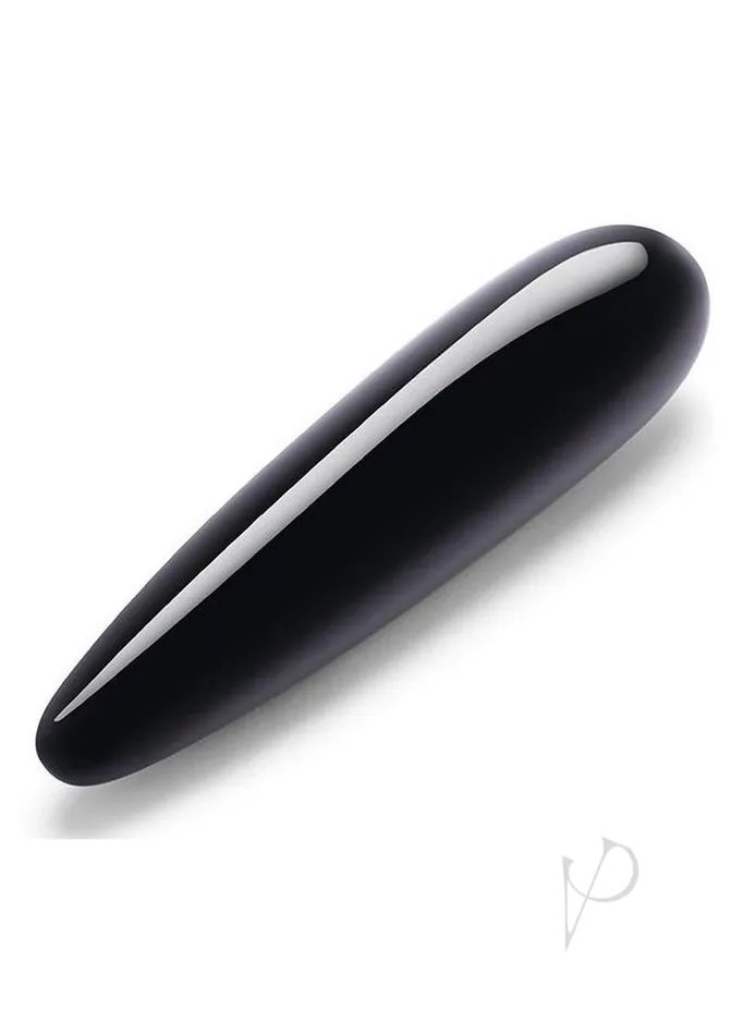 Le Wand Male Sex Toys Le Wand Crystal Wand Probe with Silicone Ring Black Obsidian Le Wand Male Sex Toys Le Wand Crystal Wand Probe with Silicone Ring Black Obsidian