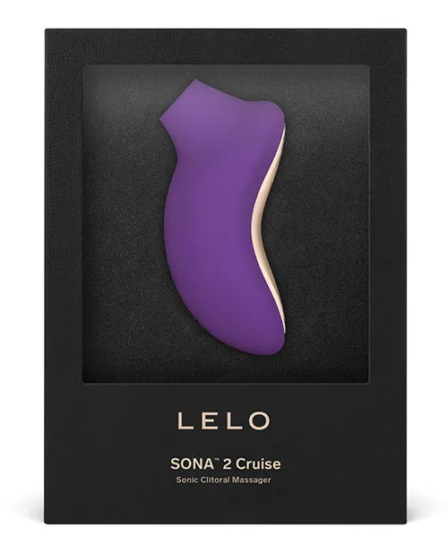 Lelo Female Sex Toys Sona 2 Cruise Rechargeable Clitoral Stimulator Purple Lelo Female Sex Toys Sona 2 Cruise Rechargeable Clitoral Stimulator Purple