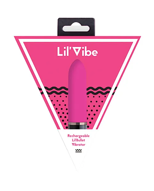 Lil Vibe Bullet Rechargeable Vibrator Pink Lil Vibe Vibrators Lil Vibe Bullet Rechargeable Vibrator Pink Lil Vibe Vibrators
