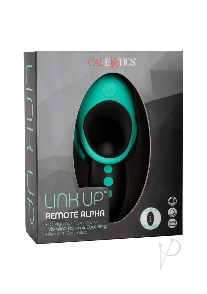 Link Up Female Sex Toys Link Up Remote Alpha Rechargeable Silicone Dual Stimulating Cock Ring with Remote Control GreenBlack Link Up Female Sex Toys Link Up Remote Alpha Rechargeable Silicone Dual Stimulating Cock Ring with Remote Control GreenBlack