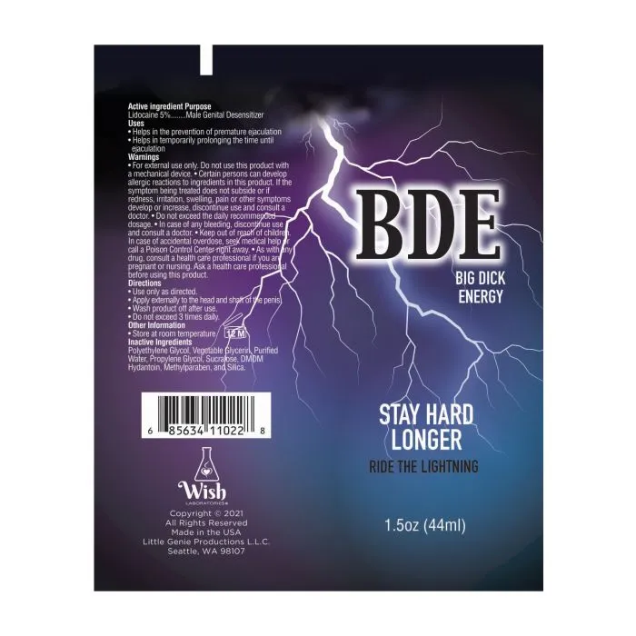 Little Genie Dildos BDE Stay Hard Longer 15 oz
