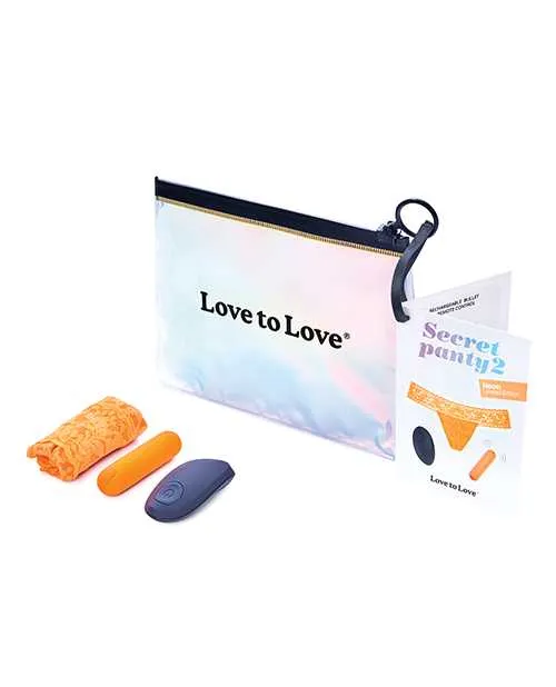 Love To Love Love to Love Secret Panty Vibe 2 Neon Orange Vibrators Love To Love Love to Love Secret Panty Vibe 2 Neon Orange Vibrators