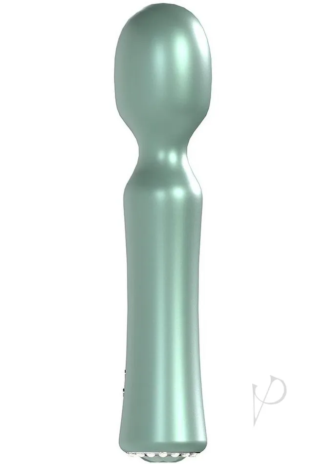 Loveline LoveLine La Peria IV Rechargeable 10 Speed Wand Green Vibrators Loveline LoveLine La Peria IV Rechargeable 10 Speed Wand Green Vibrators