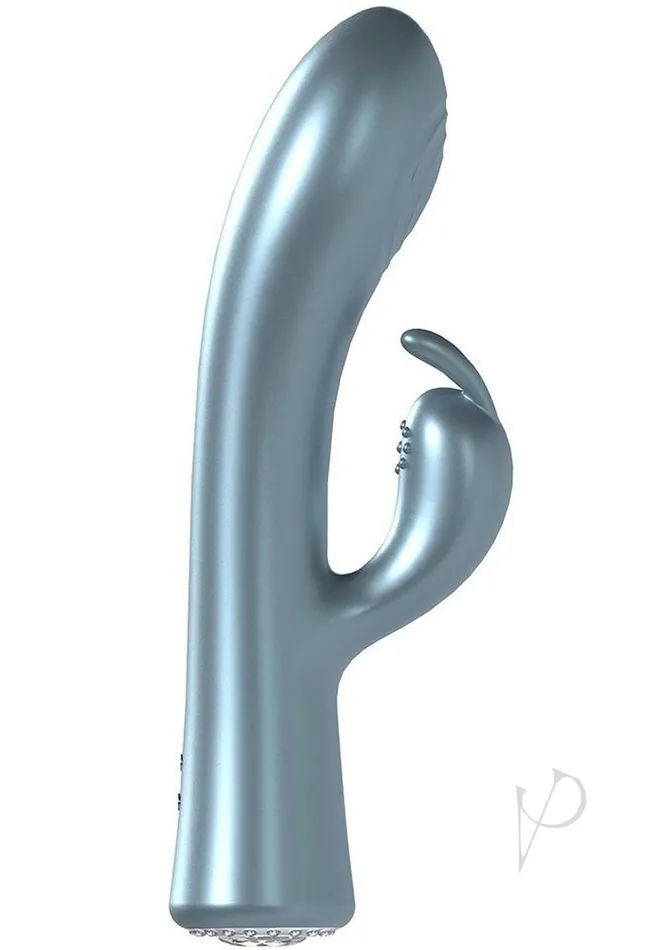 Loveline Vibrators LoveLine La Peria I Rechargeable 10 Speed Rabbit Vibrator Blue