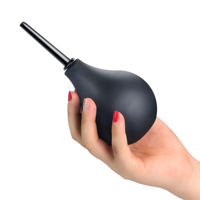 Lovetoy Anal Bondage Fetish Deluxe Unisex Round Douche 160 ml Black