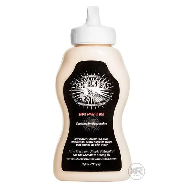 Lubricants Boy Butter Lubricants 9oz Boy Butter Extreme Desensitizing Lubricant