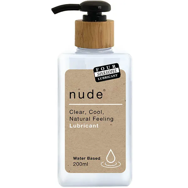 Lubricants Four Seasons Nude Water Based Lubricant 200ml Four Seasons