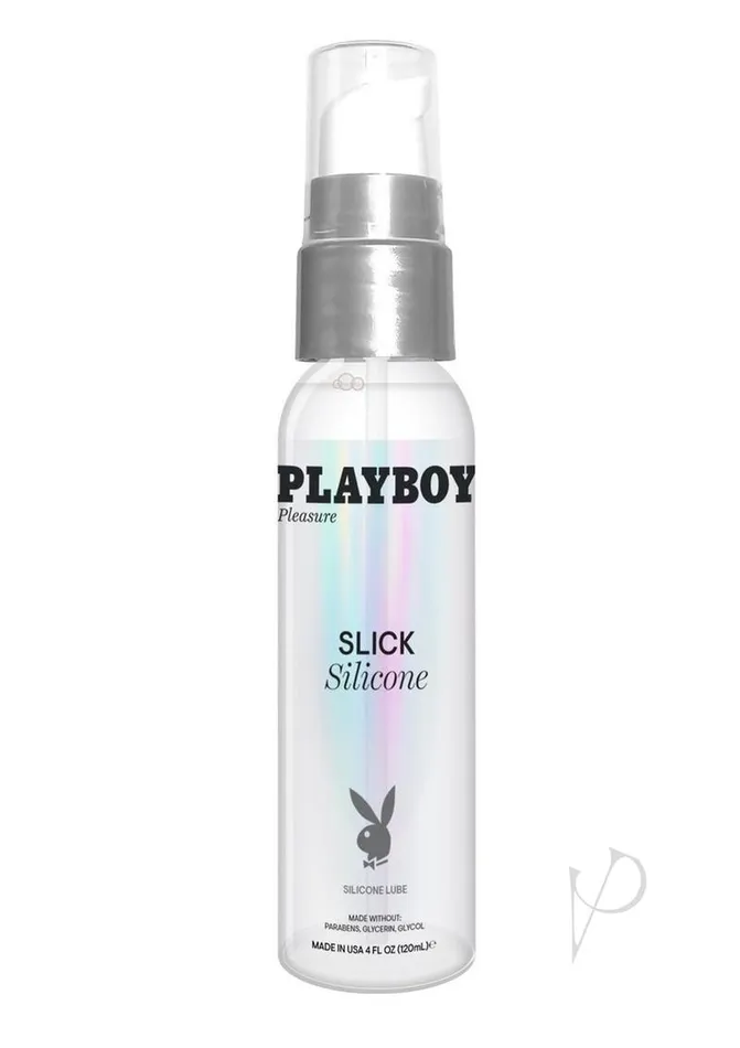 Lubricants Playboy Playboy Slick Silicone Lubricant 4oz