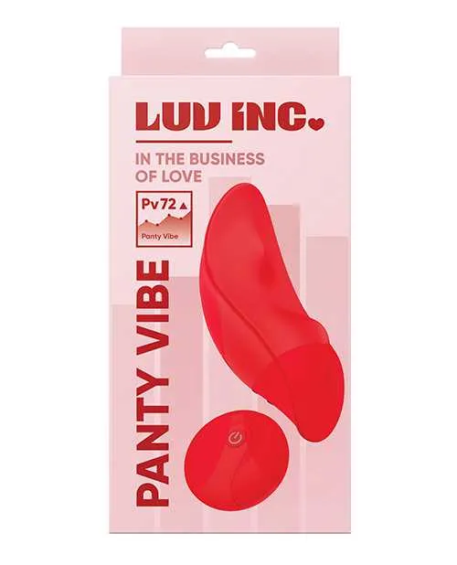 Luv Inc Panty Vibe Red Luv Vibrators Luv Inc Panty Vibe Red Luv Vibrators