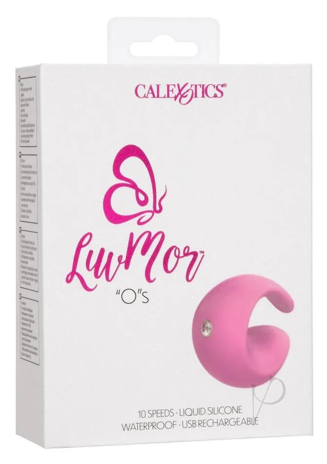 Luv Mor Vibrators LuvMor Os Rechargeable Silicone Vibrator Pink