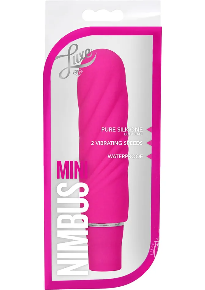 Luxe Nimbus Mini Silicone Vibrator Pink Luxe Vibrators