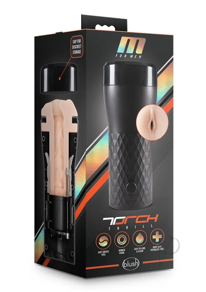 M For Men M For Men Torch Thrill Masturbator Vanilla Male Sex Toys