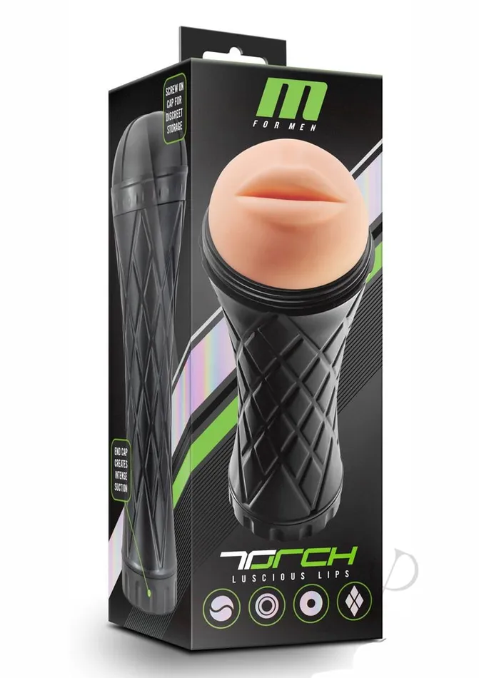 M For Men Male Sex Toys M for Men The Torch Luscious Lips Masturbator Mouth Vanilla M For Men Male Sex Toys M for Men The Torch Luscious Lips Masturbator Mouth Vanilla
