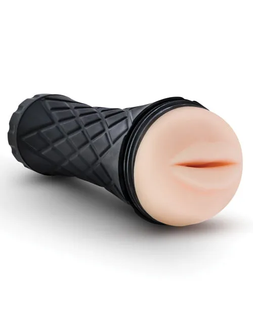 M For Men Male Sex Toys M for Men The Torch Luscious Lips Masturbator Mouth Vanilla