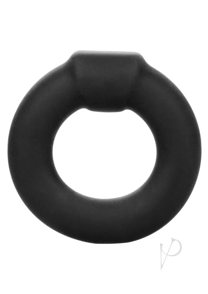 Male Sex Toys Alpha Alpha Liquid Silicone Optimum Ring Black