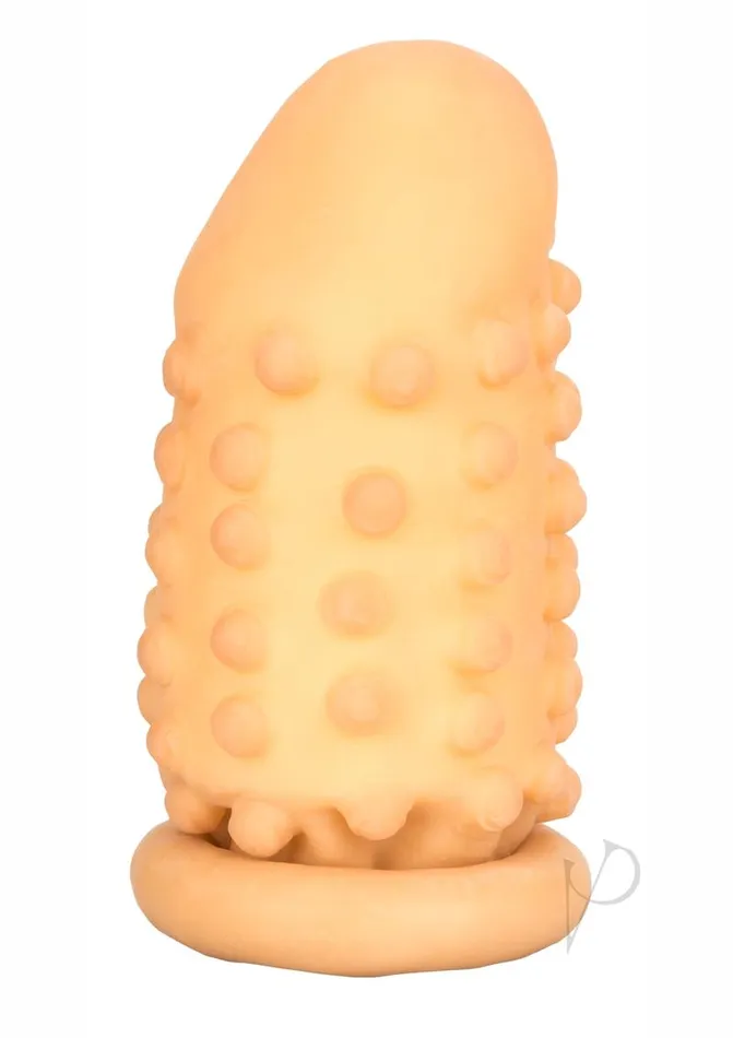 Male Sex Toys Extensions Nubby Latex Extension 3in Vanilla Male Sex Toys Extensions Nubby Latex Extension 3in Vanilla