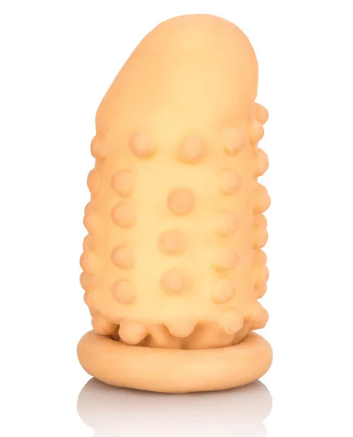 Male Sex Toys Extensions Nubby Latex Extension 3in Vanilla Male Sex Toys Extensions Nubby Latex Extension 3in Vanilla