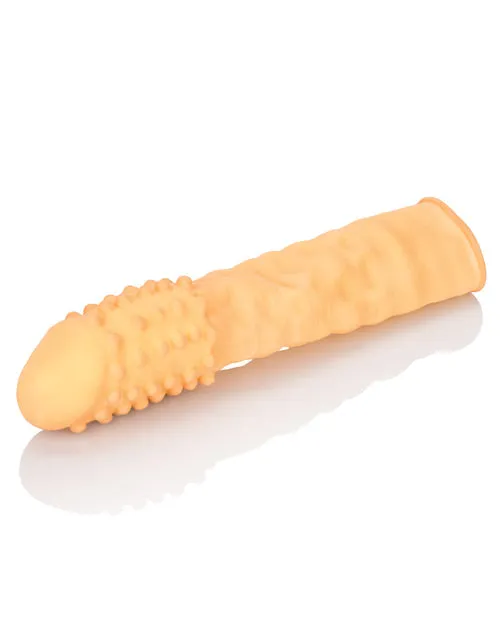 Male Sex Toys Extensions Nubby Latex Extension 3in Vanilla Male Sex Toys Extensions Nubby Latex Extension 3in Vanilla