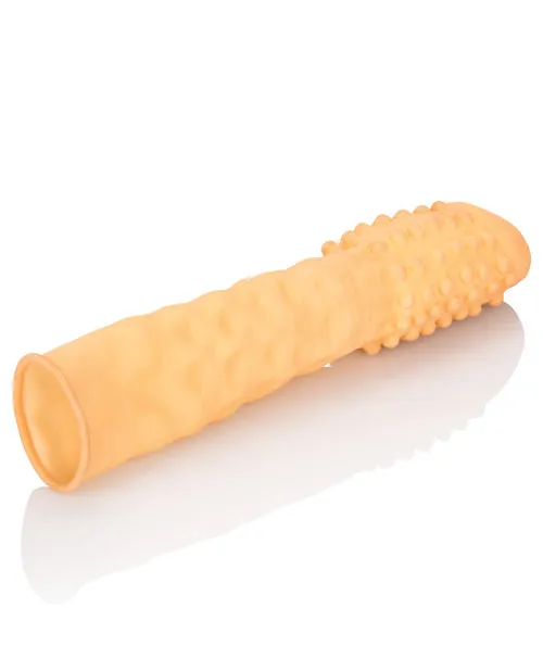 Male Sex Toys Extensions Nubby Latex Extension 3in Vanilla Male Sex Toys Extensions Nubby Latex Extension 3in Vanilla