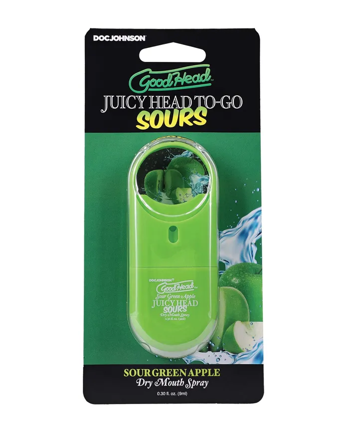Male Sex Toys Good Head GoodHead Juicy Head Dry Mouth Spray ToGo 30 oz Sour Green Apple Male Sex Toys Good Head GoodHead Juicy Head Dry Mouth Spray ToGo 30 oz Sour Green Apple