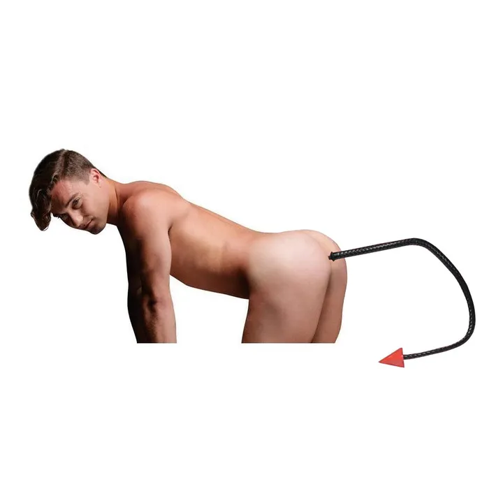 Male Sex Toys Hellbound Braided Devil Tail Anal Plug Master Series