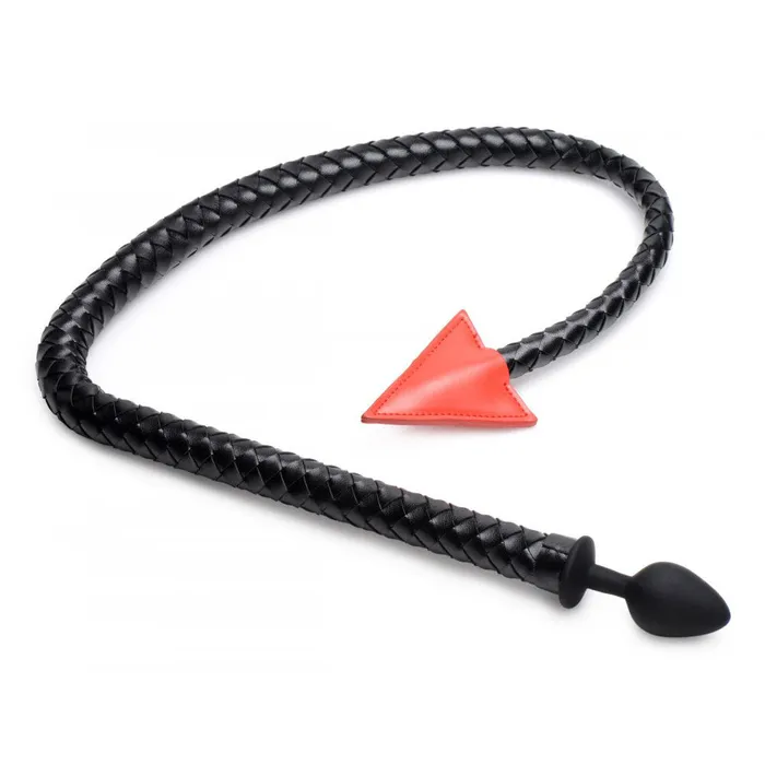 Male Sex Toys Hellbound Braided Devil Tail Anal Plug Master Series