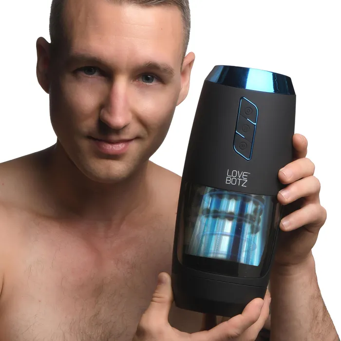 Male Sex Toys LoveBotz The Milker Slider 18X Stroking Masturbator