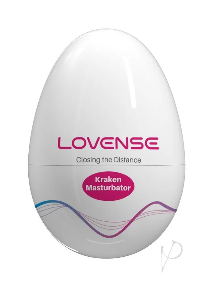 Male Sex Toys Lovense Kraken Disposable Stroker White Lovense