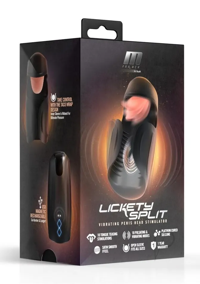 Male Sex Toys M For Men Lickety Split Rechargeable Vibrating Penis Head Stimulator Black M For Men Male Sex Toys M For Men Lickety Split Rechargeable Vibrating Penis Head Stimulator Black M For Men