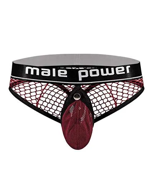 Male Sex Toys Male Power Cock Pit Fishnet Cock Ring Thong Red SM Male Sex Toys Male Power Cock Pit Fishnet Cock Ring Thong Red SM