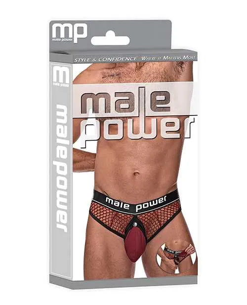 Male Sex Toys Male Power Cock Pit Fishnet Cock Ring Thong Red SM Male Sex Toys Male Power Cock Pit Fishnet Cock Ring Thong Red SM