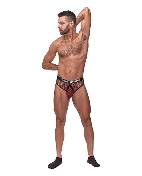 Male Sex Toys Male Power Cock Pit Fishnet Cock Ring Thong Red SM Male Sex Toys Male Power Cock Pit Fishnet Cock Ring Thong Red SM