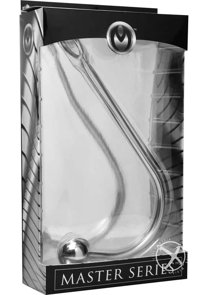 Male Sex Toys Master Series Master Series Hooked Stainless Steel Anal Hook Male Sex Toys Master Series Master Series Hooked Stainless Steel Anal Hook