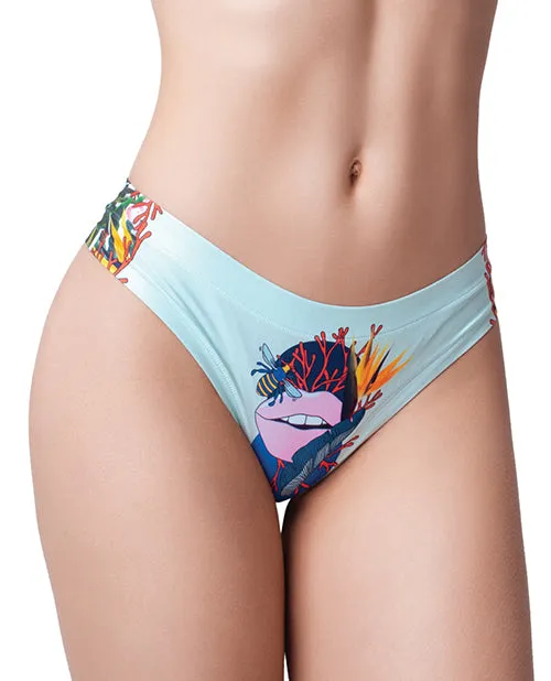 Male Sex Toys Mememe Botanic Panic Lips Printed Thong LG Mememe Male Sex Toys Mememe Botanic Panic Lips Printed Thong LG Mememe