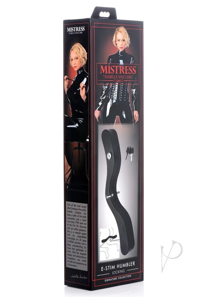 Male Sex Toys Mistress By Isabella Sinclaire Mistress Isabella Sinclaire EStim Locking Humbler Electro Stimulation CBT Male Sex Toys Mistress By Isabella Sinclaire Mistress Isabella Sinclaire EStim Locking Humbler Electro Stimulation CBT