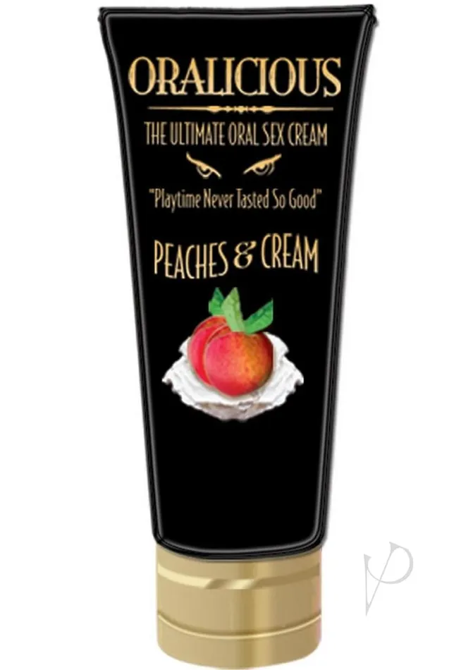 Male Sex Toys Oralicious Oralicious Ultimate Oral Sex Cream 2oz Peaches and Cream Male Sex Toys Oralicious Oralicious Ultimate Oral Sex Cream 2oz Peaches and Cream