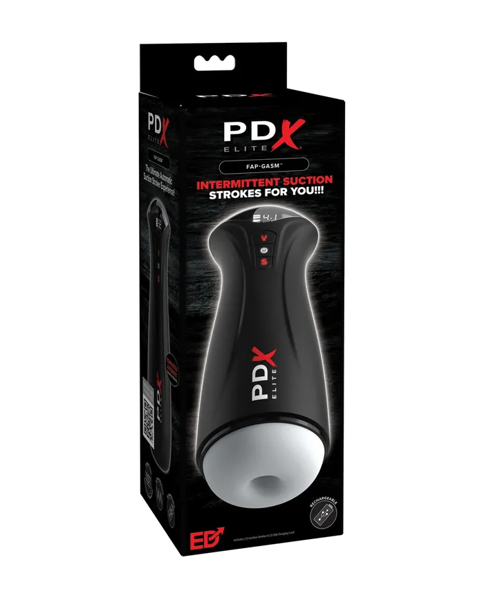 Male Sex Toys Pdx Elite PDX Elite FapGasm Rechargeable Male Masturbator BlackFrosted Male Sex Toys Pdx Elite PDX Elite FapGasm Rechargeable Male Masturbator BlackFrosted
