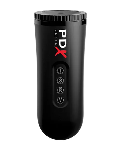 Male Sex Toys Pdx Elite PDX Elite Moto Blower Masturbator Black