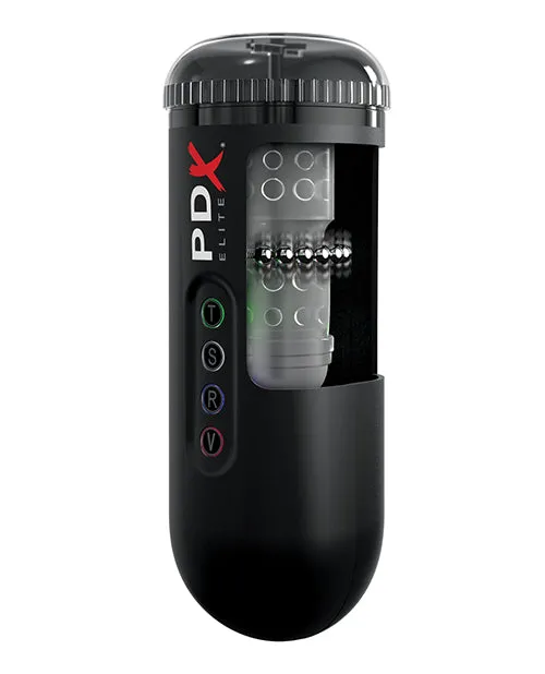 Male Sex Toys Pdx Elite PDX Elite Moto Blower Masturbator Black